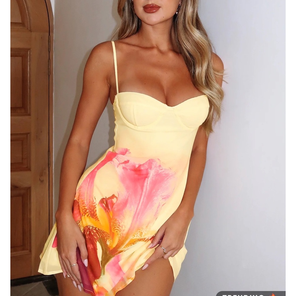 In The Back Of My Mind Dress🍋 WhiteFoxBoutique